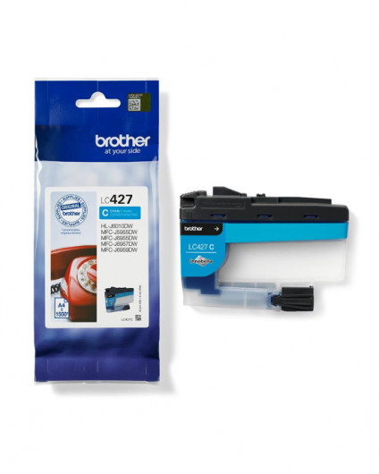 Brother LC427C Tintapatron Cyan 1.500 oldal kapacitás (LC427C)