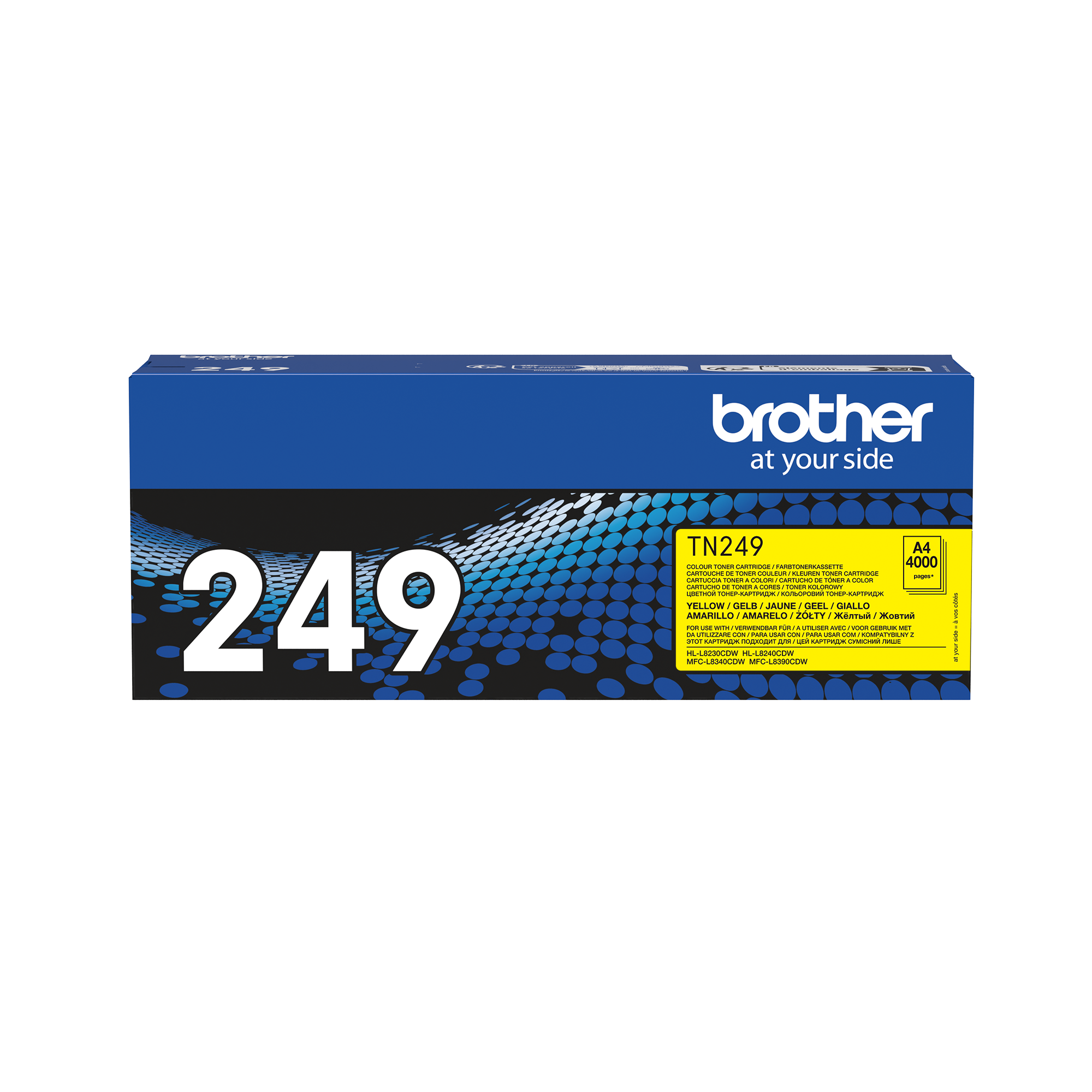 Brother TN-249 Toner Yellow 4.000 oldal kapacitás (TN249Y)