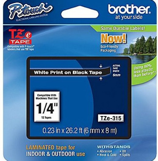 Brother TZe-315 6 mm széles 8 m hosszú szalagkazetta (TZe315)