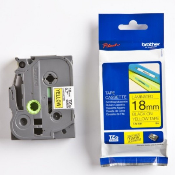 Brother TZe-641 18 mm széles 8 m hosszú szalagkazetta (TZe641)