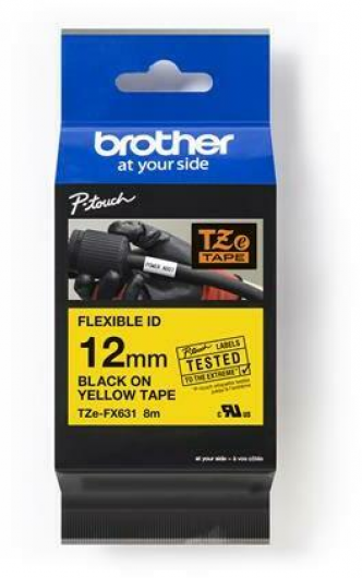 Brother TZe-FX631 12 mm széles 8 m hosszú szalagkazetta (TZeFX631)