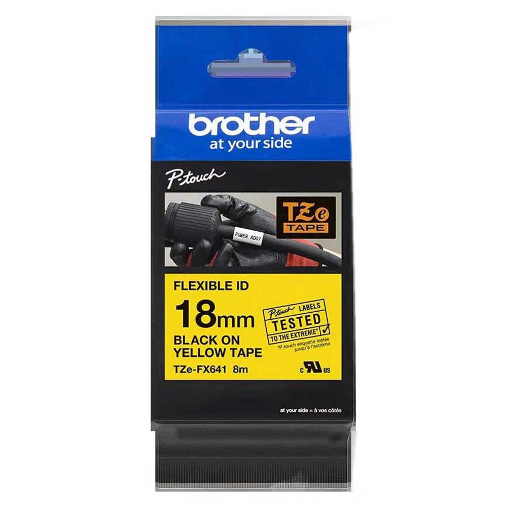Brother TZe-FX641 18 mm széles 8m hosszú szalagkazetta (TZeFX641)