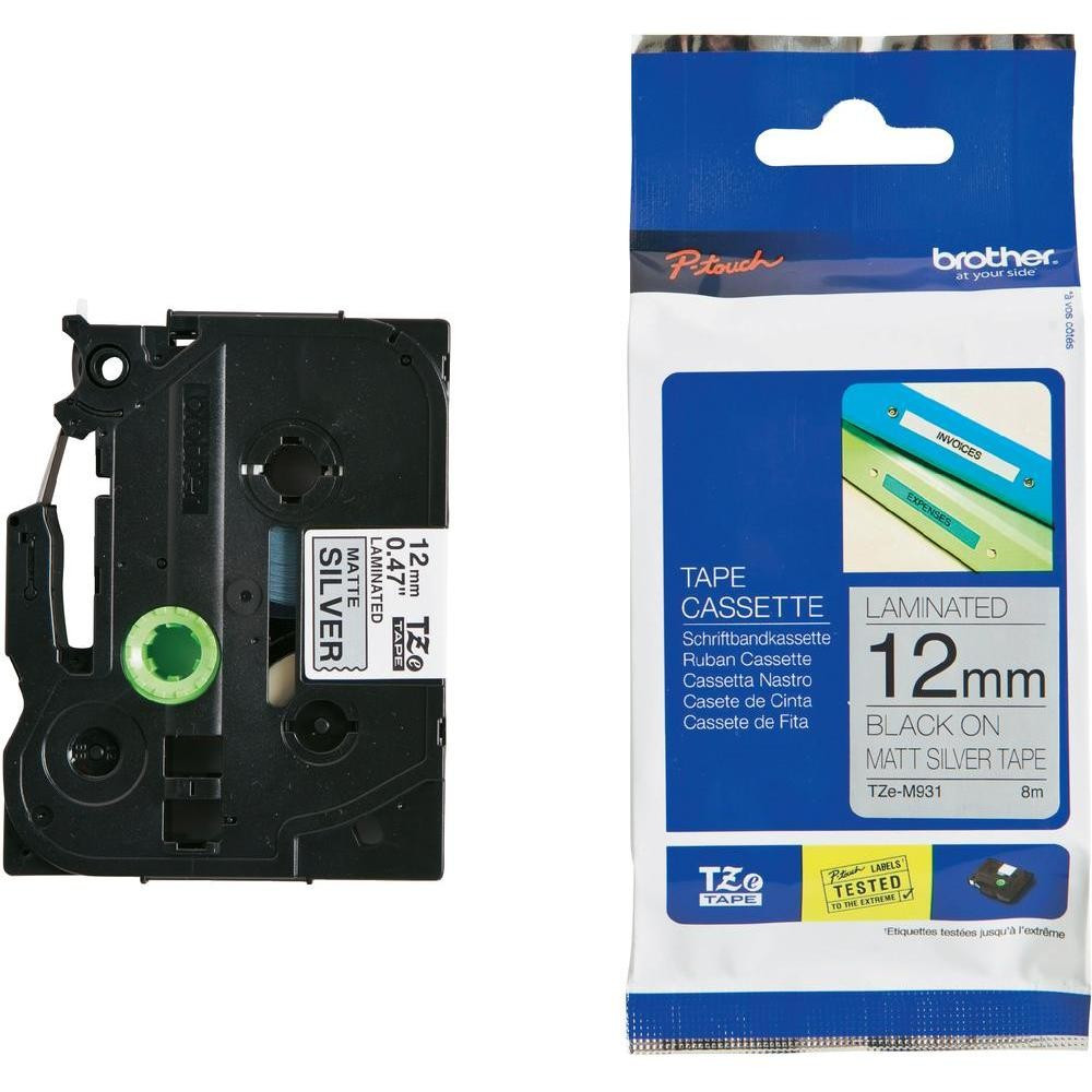Brother TZe-M931 12 mm széles 8 m hosszú szalagkazetta (TZeM931)