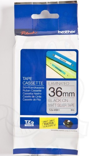 Brother TZe-M961 36 mm széles 8 m hosszú szalagkazetta (TZeM961)