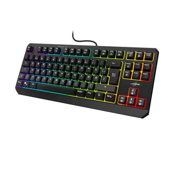 URAGE by HAMA 217818, GAMING URAGE EXODUS 220 TKL BILLENTYŰZET, RGB, FEKETE (13217818)