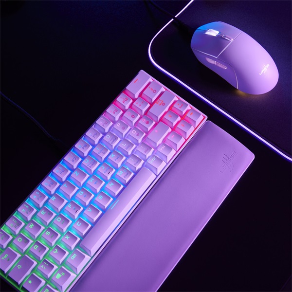 URAGE by HAMA 217829, GAMING URAGE EXODUS 760TKL MECHANIKUS MINI BILLENTYŰZET, RGB, RED SWITCH, FEHÉR (13217829)