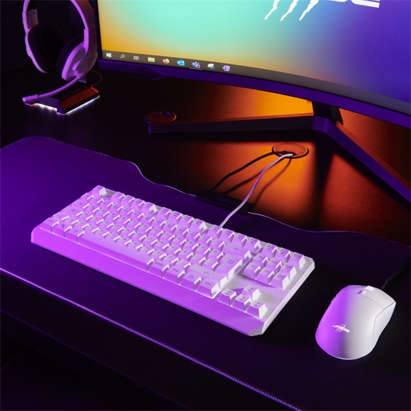 URAGE by HAMA 217819, GAMING URAGE EXODUS 220TKL BILLENTYŰZET, RGB, FEHÉR (13217819)